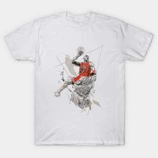 BASKETBALLART - JUMP DUNK T-Shirt